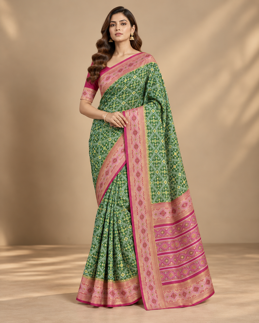 KashE Premium Silk Blend Saree